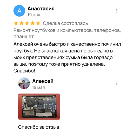 Отзывы на Авито